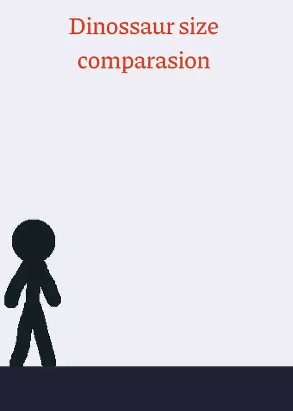 Dinossaur size comparison!!! by @15t_brother_of_miguel15t