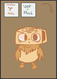 Chicken Shelly ragdoll!