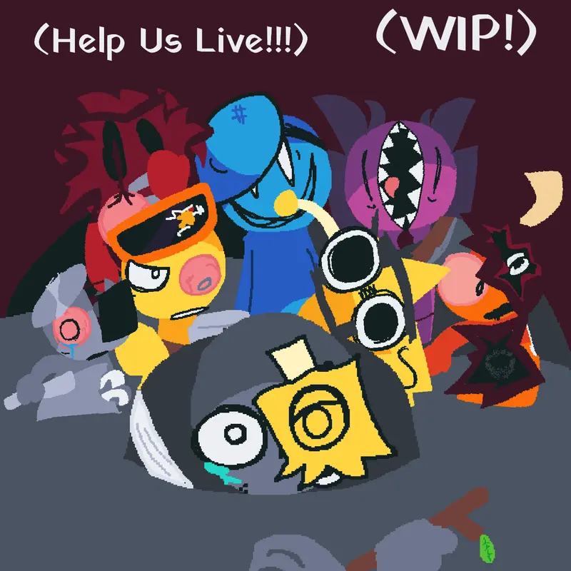 Sprunki - Help Us Live!! (HUL) by @AnNumberNamedNine