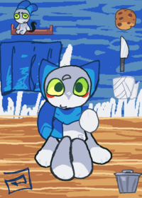 teach the cat