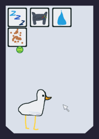 Take care of goose!