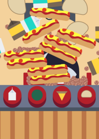 Serve school lunch simulator