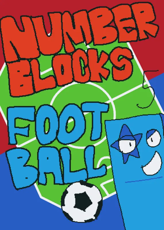 Numberblocks Football by @VoiceFour