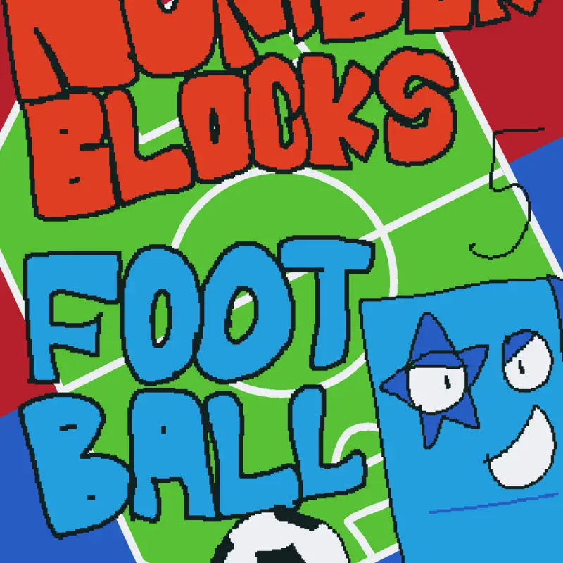 Numberblocks Football by @VoiceFour