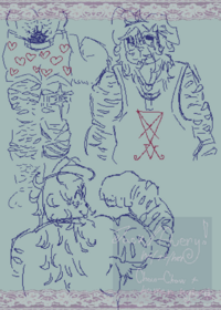 TW for healed sh scars depicted in art !