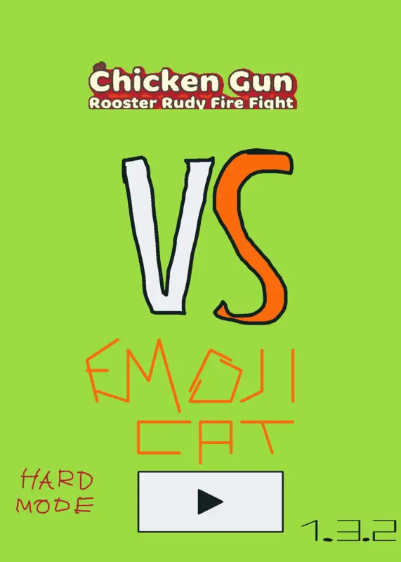 Chicken gun vs emoji cat by @rusudamian193937