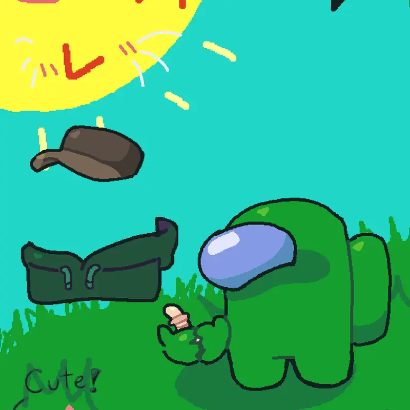Among us show dress up!! >:D by @Eggdletsky