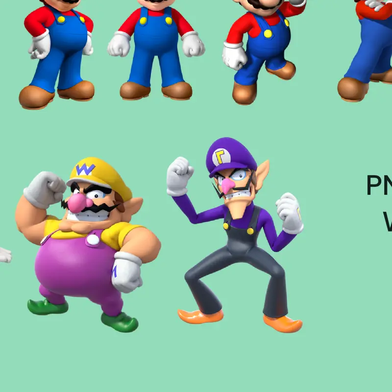 Png mario bros by @elpollitonini