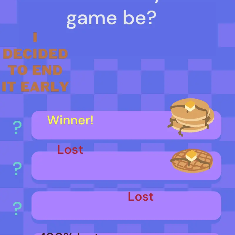 Game by @biggery