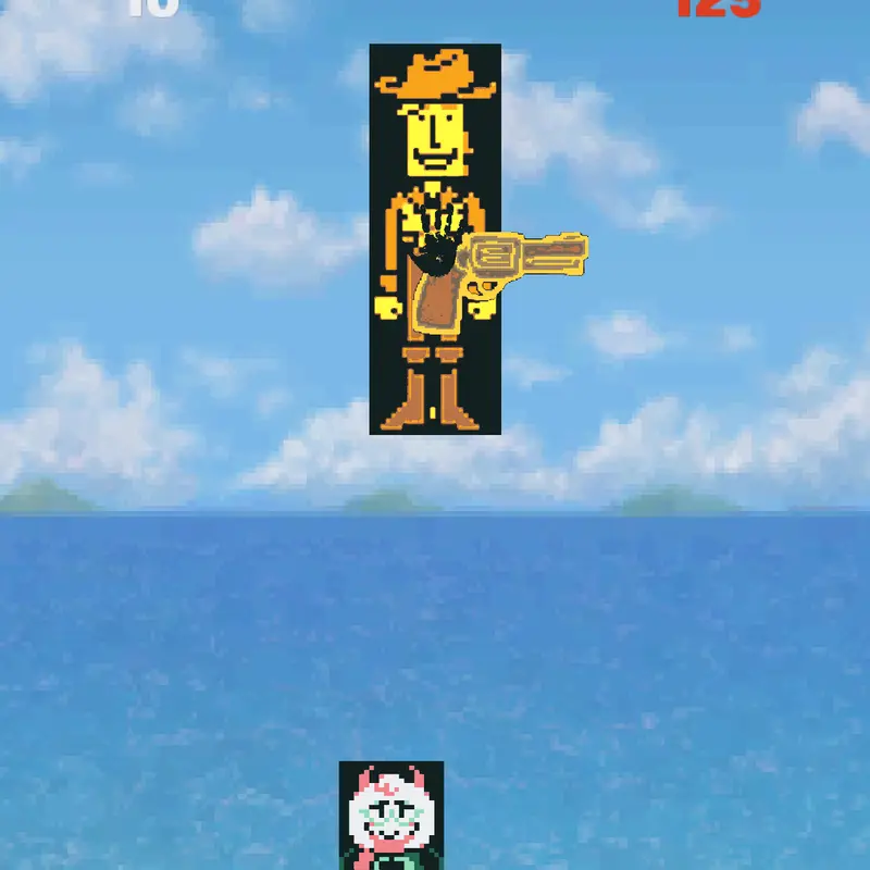 Ralsei vs Yellow. by @Changedmynameagain
