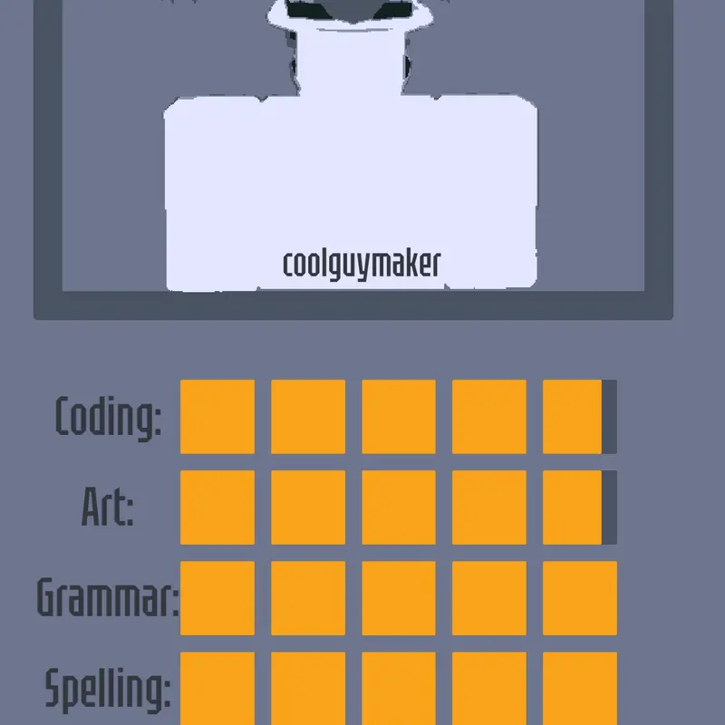 Game by @coolguymaker