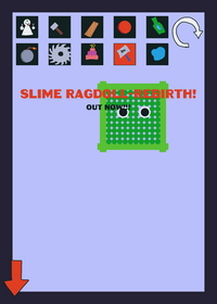 slime ragdoll game!