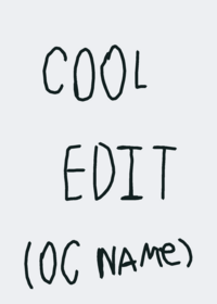 Cool edit!