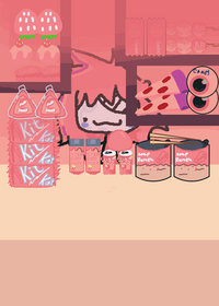 ¡Pink mukbang!