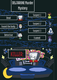 DELTARUNE murder mystery!