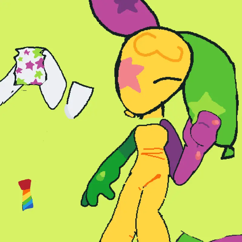 LOOEY AND POPPY! by @NotGumPop