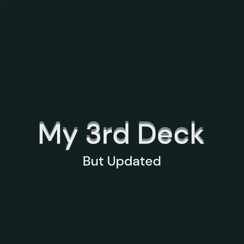 3rd Deck But Updated by @Andrespro2
