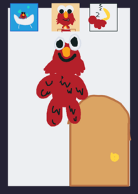 Take care of elmo!