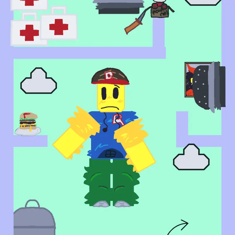 Cuutte noob by @its_fire_spawn