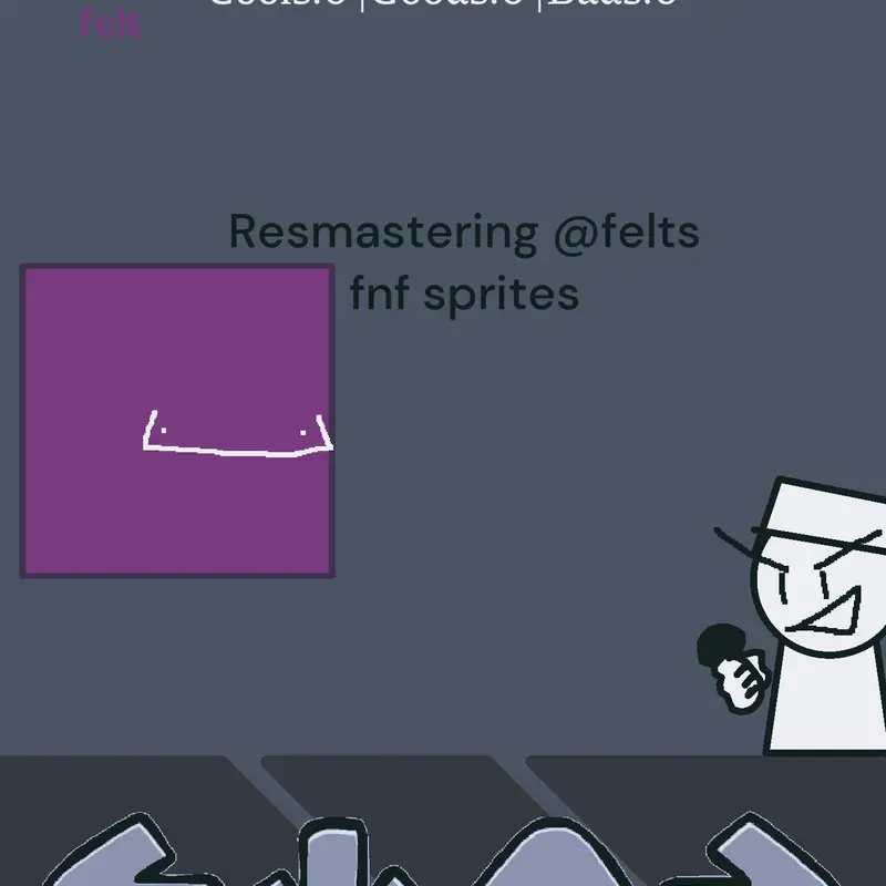 Vs. Purple FNF by @CubeOfCubes-Builda