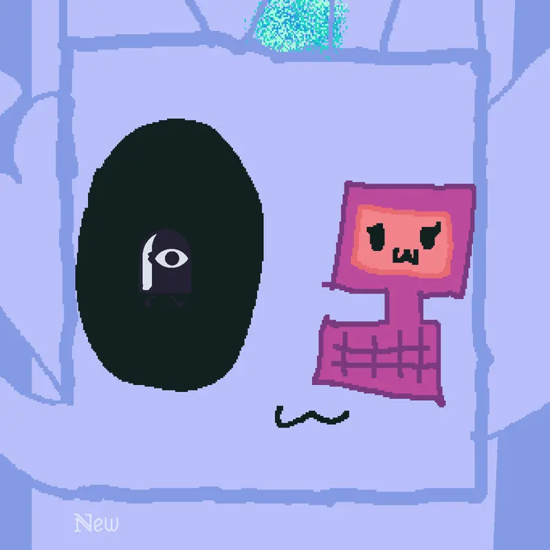New OC!: Computerlia! by @Alia_pinky