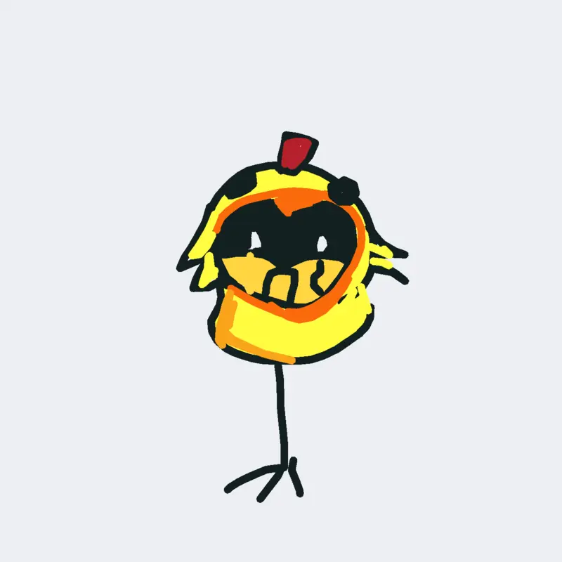 NULL drawing : D by @Iloafmycat