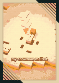 No my snowman melted funk