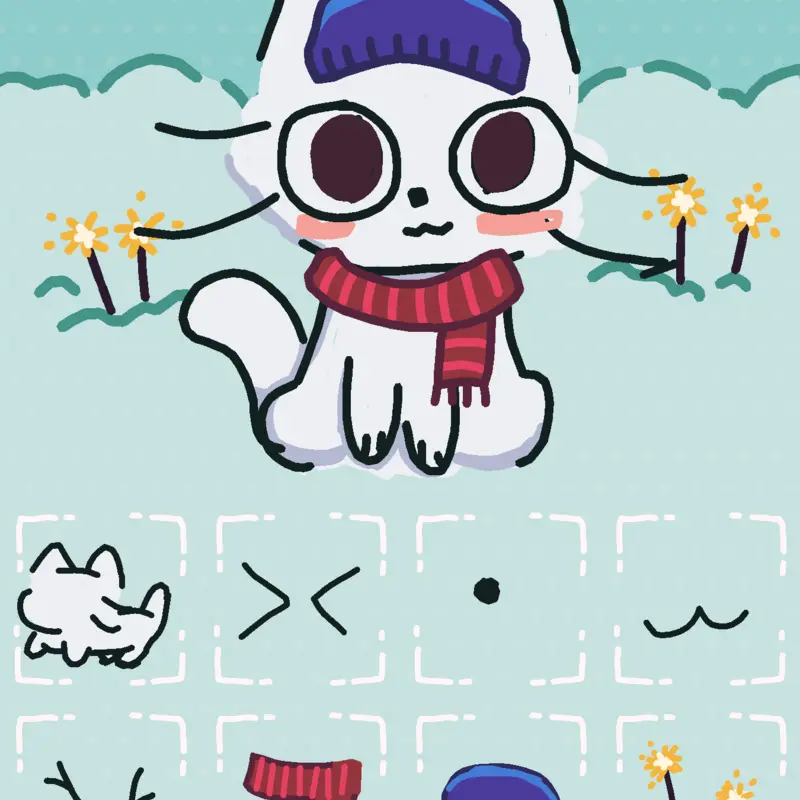 Cat game by @catVanilly