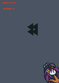 Just made a game of throwing light on weird...