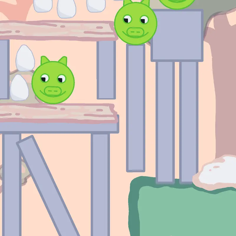 Cursed angrybird game by @Philippines_ball3