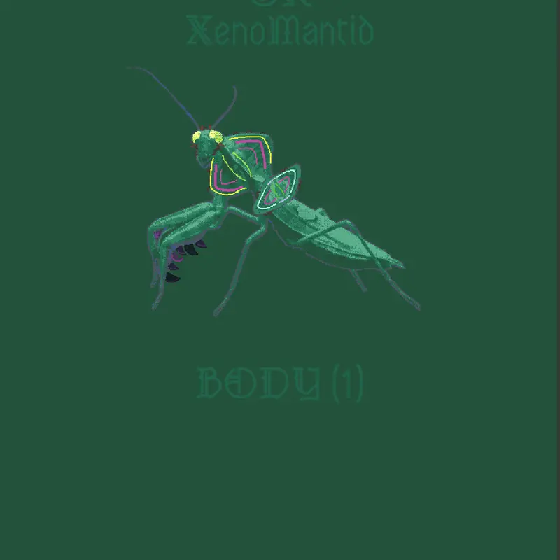 XenoMantid Hybrid Idea | Jurrasic world by @Xy-Pex