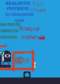 40% REALISTIC car crash test&suspension...