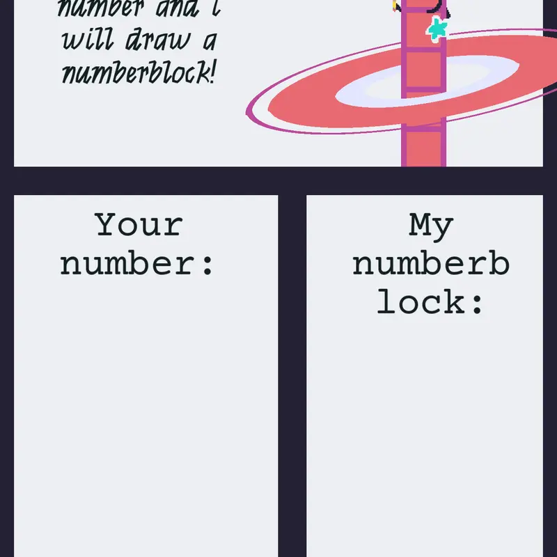 Text a number and i will draw a numberb- by @ItaloferesMacedo