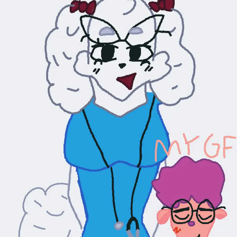 I LOVE SECRETARY🐑🐰 by @YourGirlfriendNurse