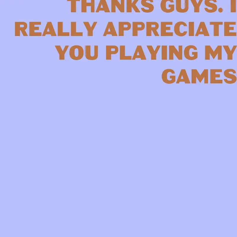 Game by @hlou