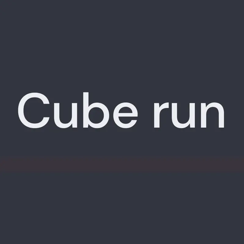 Run cube by @Worldsmith