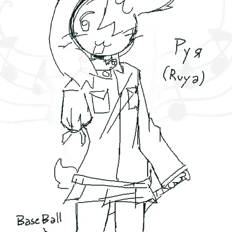 Руя ruya bunny oc game by @minkku