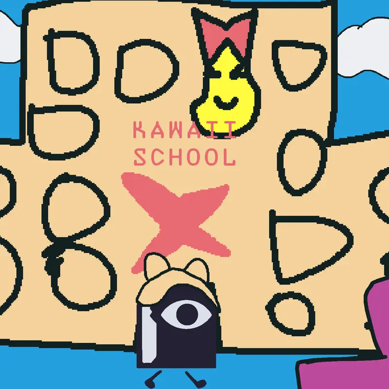 Kawaii school by @craftyjackie