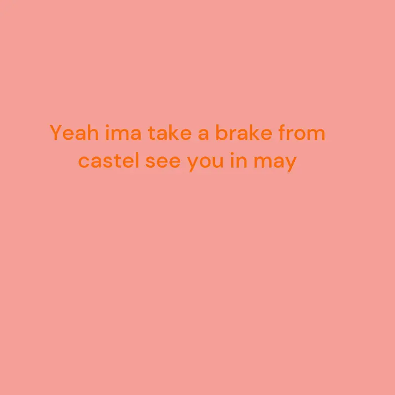 Ima take a brake by @Real_user3000