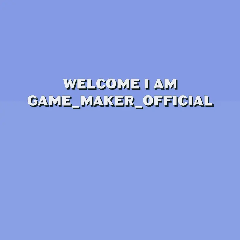 Game by @game_maker_official