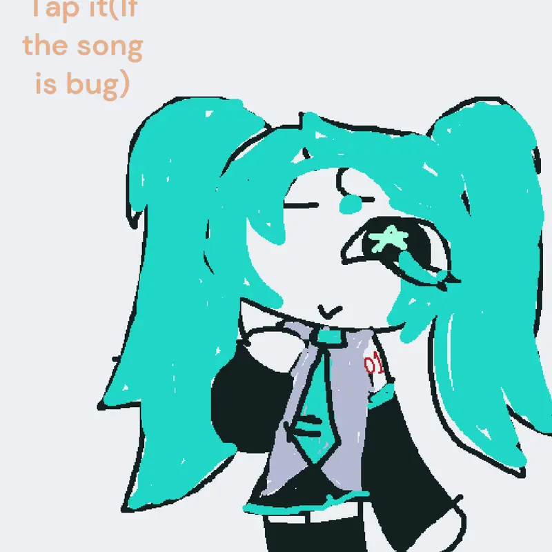 Little cute miku cat #miku #trend #kitty by @AlfredaBanish