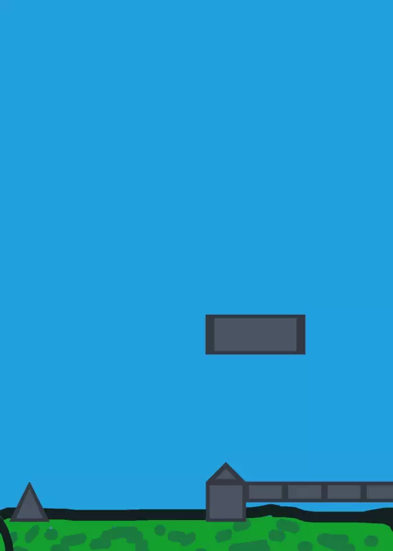 Geometry dash in a nutshell by @Barb_from_accounting