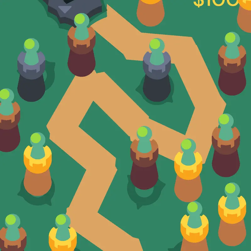 Tower defense but u never lose by @bluhhh