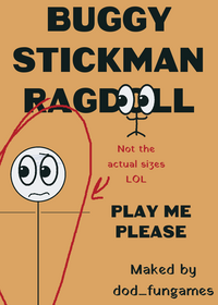 Buggy stickman ragdoll