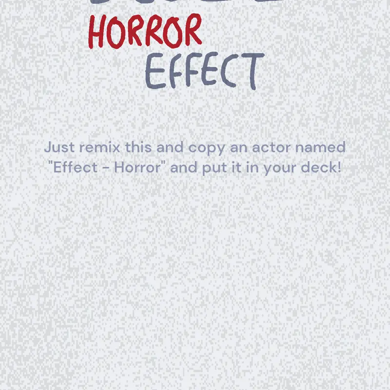 Free To Use Horror Effect by @Reagan1410