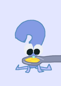 stupid creature eating soup