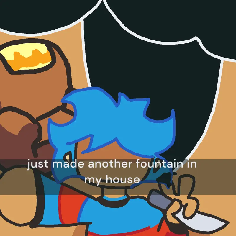 Dark fountain by @SpiderSonic16