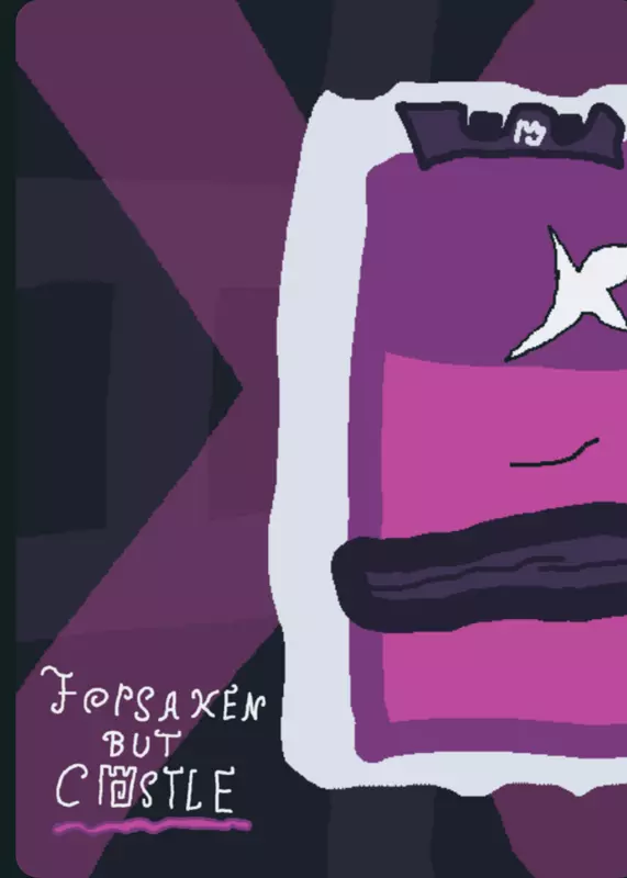 Forsaken but castle by @PolarYourFrend