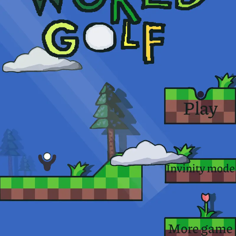 World golf this hard for me. by @fauzi_npc_games