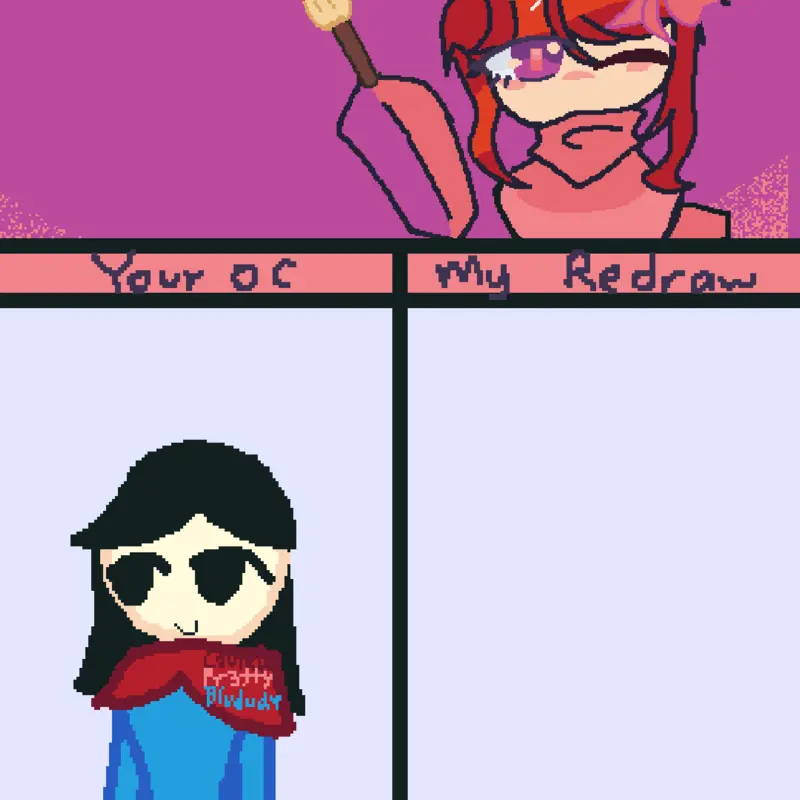Redraw oc by @JasminFaith
